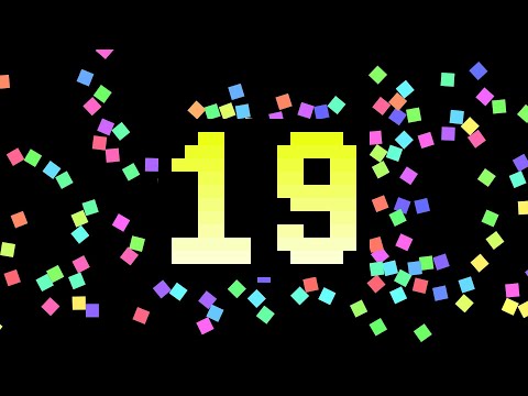19 Seconds Pixels Explode Timer