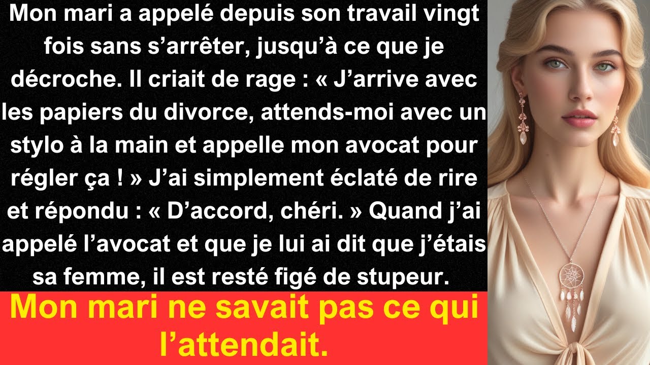 Mon mari a appelé depuis son travail vingt fois sans s’arrêter, jusqu’à ce que je décroche. Il...
