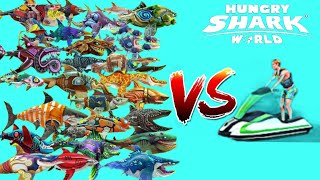 Hungry Shark World - Jet Ski Vs All Sharks 🦈 screenshot 3