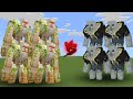 OP Iron Golems vs OP Evokers 🔥 Who Will Win? | Minecraft Battle #minecraft #darkziyan 