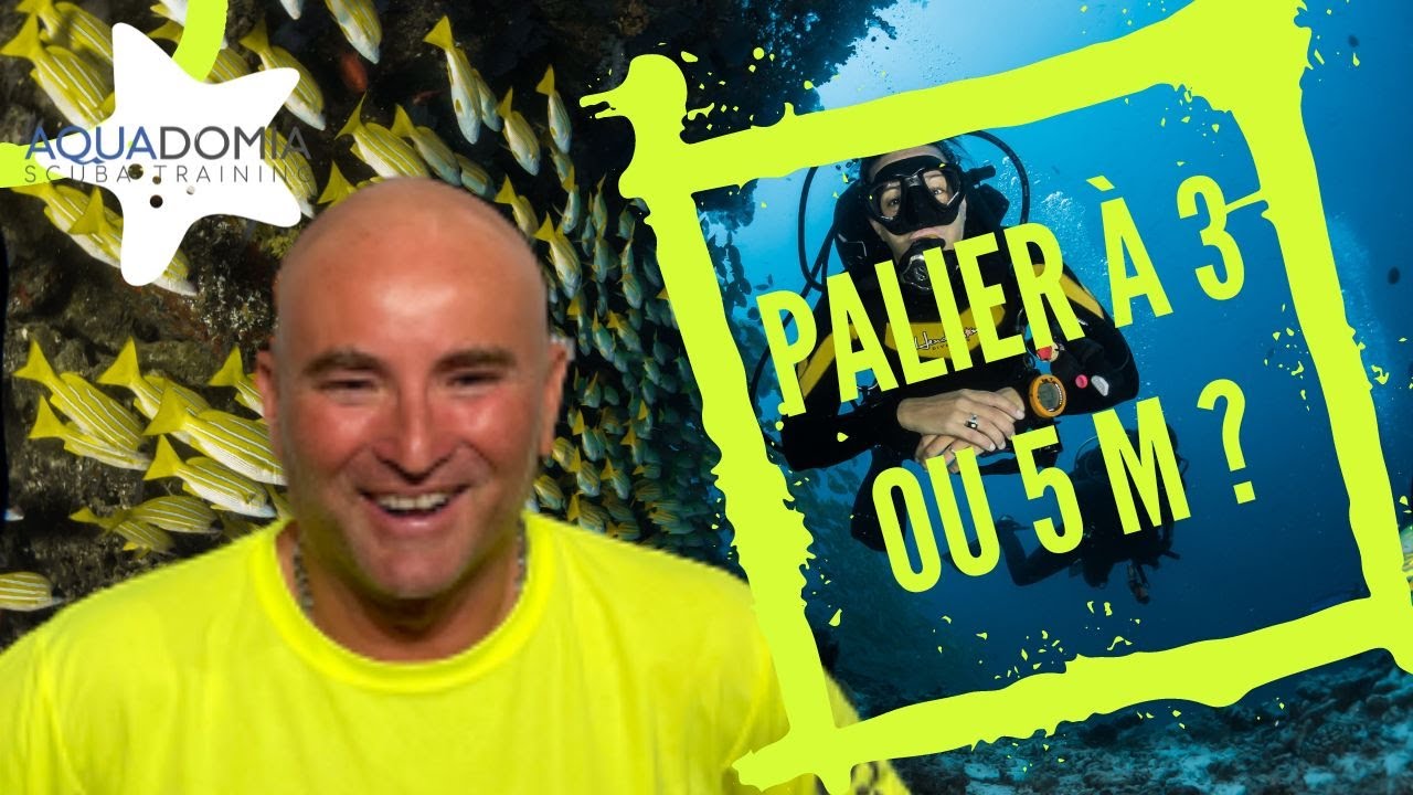 Quelle profondeur pour le palier ? 3 5 6 mètres ? #scuba