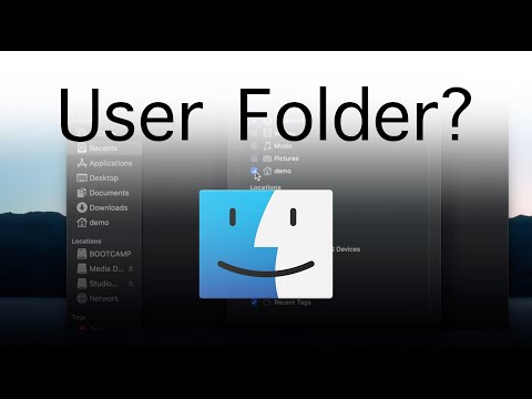 How To Show the User Folder in Finder on a Mac