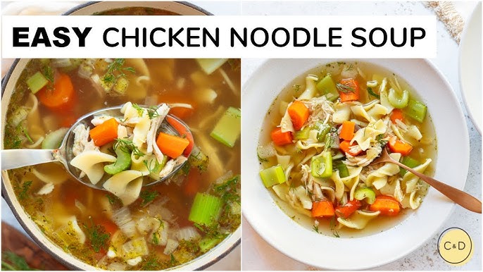 Chicken Noodle Soup with Video ⋆ Real Housemoms