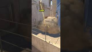 Mid Smokes From Spawn To Your Push Round On Mirage #shorts #cs2