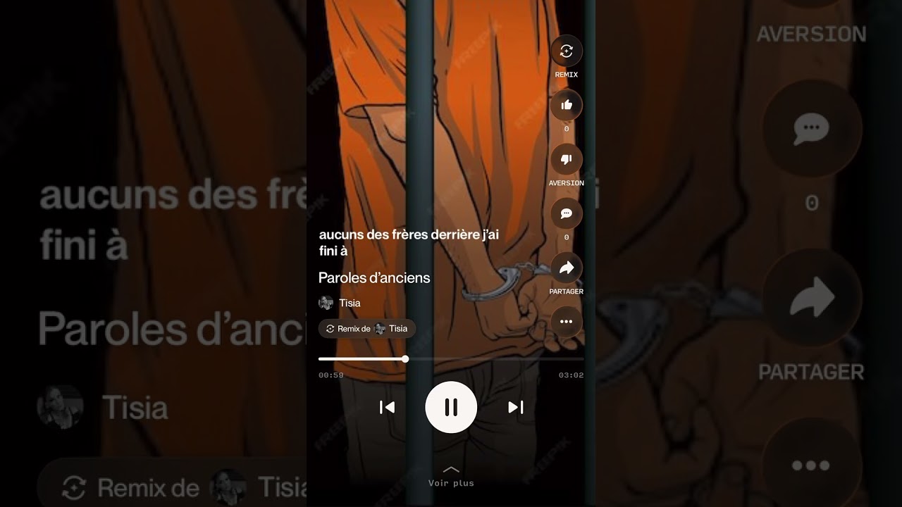 Paroles d’anciens ( écrite par moi même, musique et chant par l’IA)