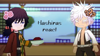 Hashiras react to Tomioka Giyuu // part 1 // demon slayer // gacha