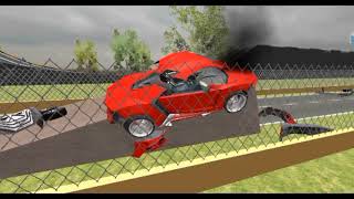 Car Crash Accident Simulator: Beam Damage in car | screenshot 2