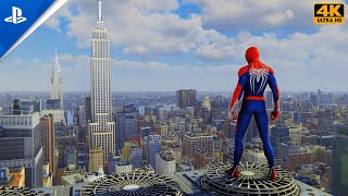 Marvel's Spider-Man Remastered Looks BREATHTAKING on PS5 - Next Gen Ray Tracing Gameplay (4K)