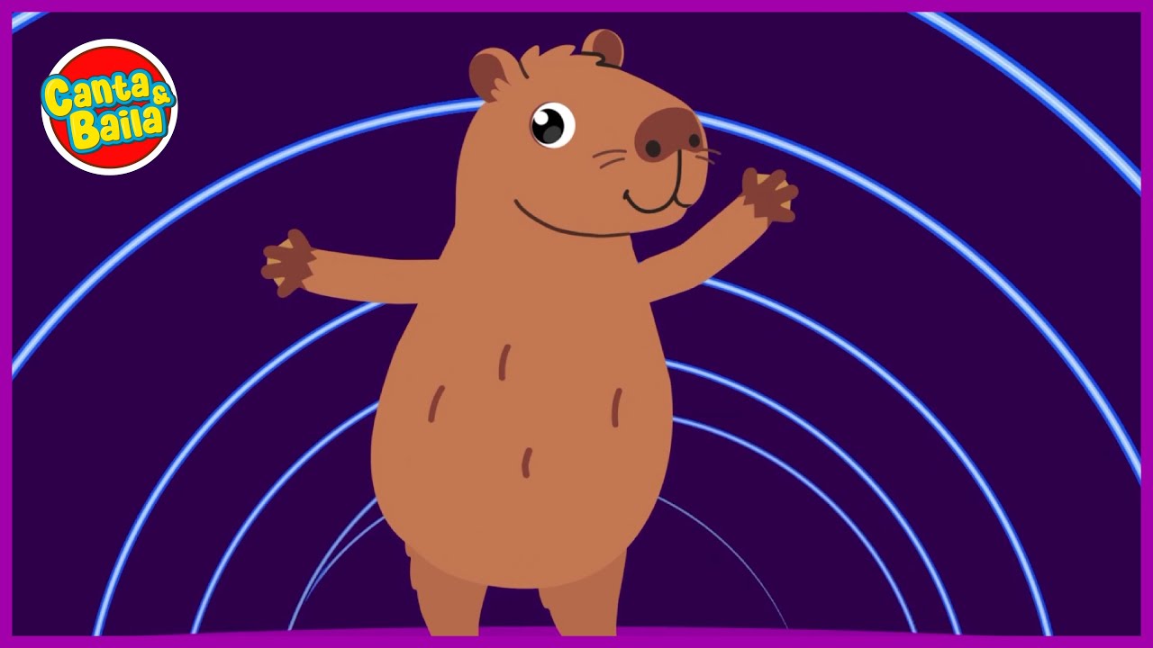 CANTA CON EL CAPIBARA | 12 minutos junto al capibara | las mejores canciones infantiles | C&B