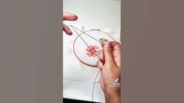 Loop Method for Cross Stitch /Embroidery