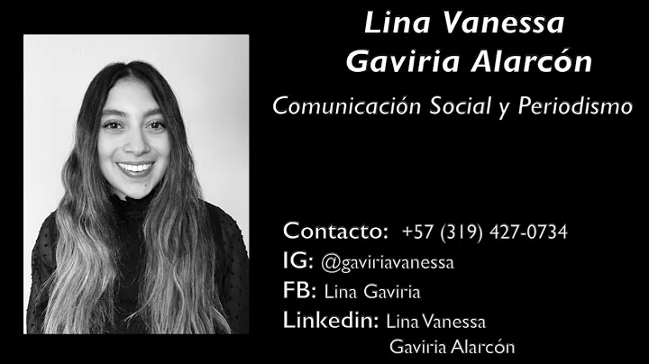 Demo reel Lina Gaviria