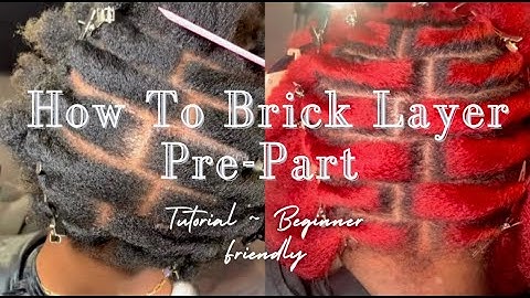 HOW TO BRICK LAYER PRE-PART TUTORIAL ~ Beginner Friendly 💗