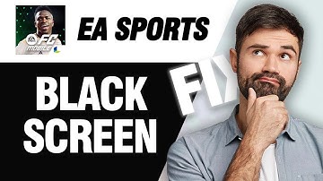 How To Fix EA SPORTS FC MOBILE Black Screen Problem | Easy Quick Solution