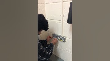 Testing and labelling emergency lighting circuit #electrical #channel #emergencylight #viral