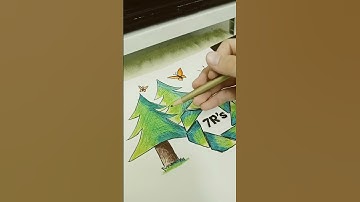 Thumbnail of Colouring 7 R's ! ! ! #colouring #recycle