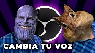 EFECTOS DE VOZ - Cambio de voz GRATIS en OBS screenshot 4