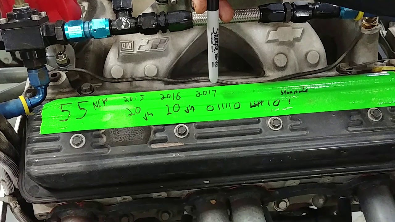 5.0 Engine Label Task Labeling Nights on an Engine - Racing Tech Tip - RHRSwag.com - YouTube
