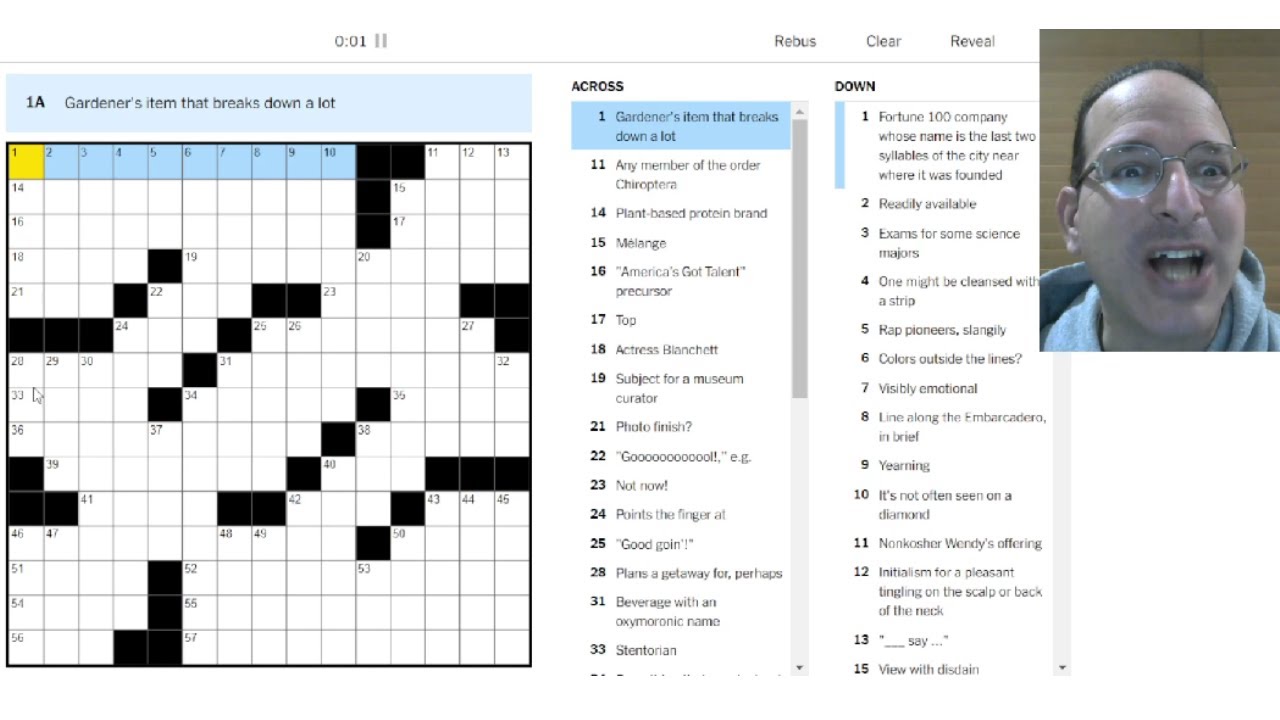 15 Down this video? If you want to 🔥💦 The Saturday NYT Crossword 1 15 Down this video? If you want to 🔥💦 The Saturday NYT Crossword 1
