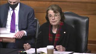 Feinstein Speaks on Amendment to Chair's Subpoena Authority Motion