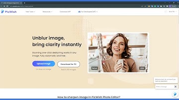 How to Make Blurry Picture Clear using PicWish Photo Enhancer