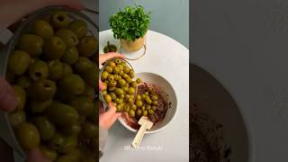 #Zeytoon_parvardeh are marinated olives used as an appetizer or side dish in Persian cuisine.