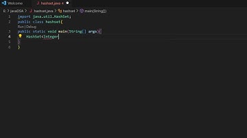HashSet in java #hashset #java #code #simplecode #javaprogramming #tutorial