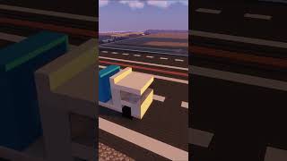 Simple Truck To Build In Your Minecraft City Time-Lapse #minecraft #fypシ #fyp #shorts #short #build
