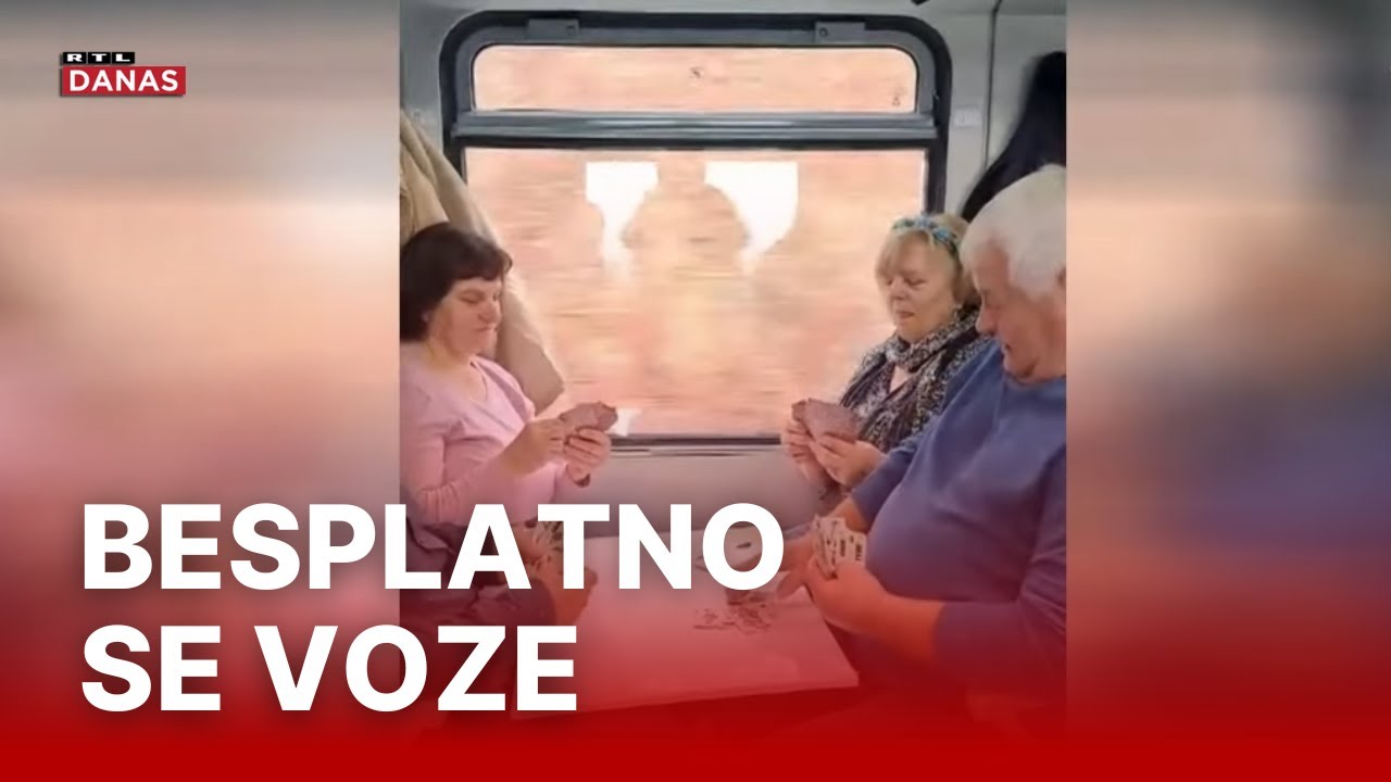 Vožnja vlakom hit među umirovljenicima: U vagonima se vratili u mladost, pjevaju i plešu | RTL Danas