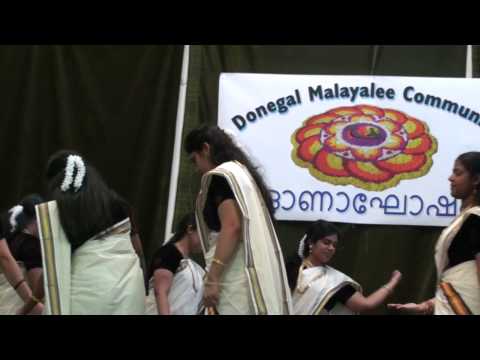 Thiruvathira for Onam celebrations in letterkenny