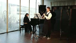 Michele Mangani - Blues From An Amerian In Paris For Clarinet And Piano