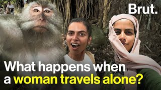 What happens when a woman travels alone?
