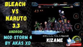 Bleach vs Naruto 3.3 Android - Kisame vs Guy (Mod Storm 4)