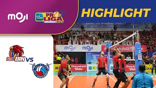 Jakarta STIN BIN VS Palembang Bank Sumselbabel (3-0) | Highlight PLN Mobile Proliga 2023