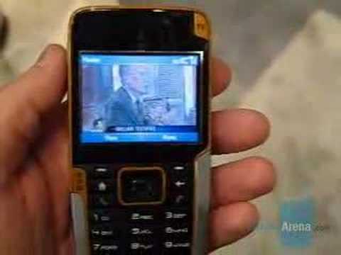 Hands-on with Modeo DVB-H phone - YouTube