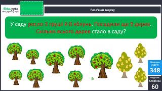 картинка: Доповнення чисел до 10. Додавання двоцифрових чисел виду 26 + 4. Задача. Визначення часу