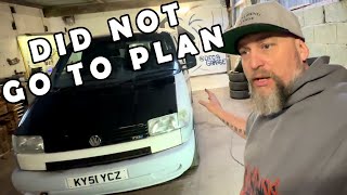 Unexpected Twist In Salvage Vw T4 Project!