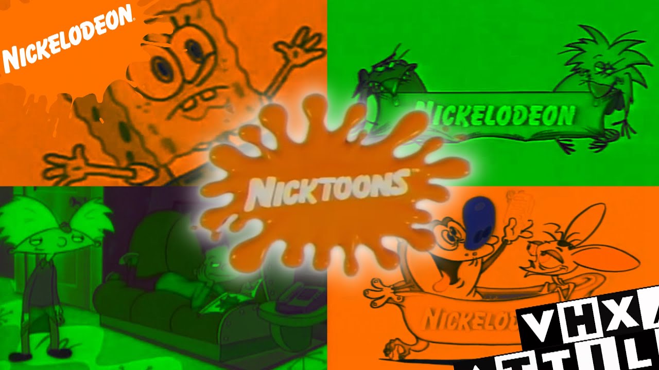 Nickelodeon -  Nicktoons Station Idents (1991 - 2003)