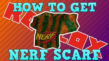 How to Get the Nerf Zombie Strike Scarf | Roblox Hallow