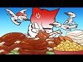 The ULTIMATE Texas BBQ and Mac and Cheese... Then Battle!? (Mukbang animation)🍖🦅