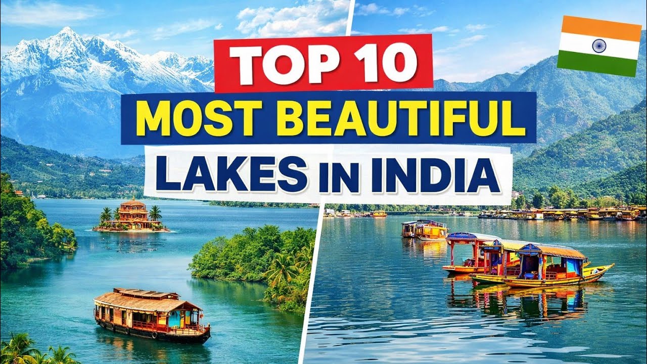Top 10 Most Beautiful Lakes of India  | Scenic & Peaceful Places