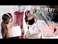 CLEAN WITH ME for FALL! Sunday Reset Routine