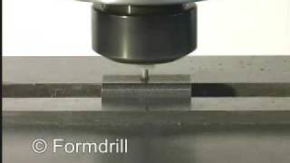Formdrill M3 In 2Mm Steel With Flat Finish