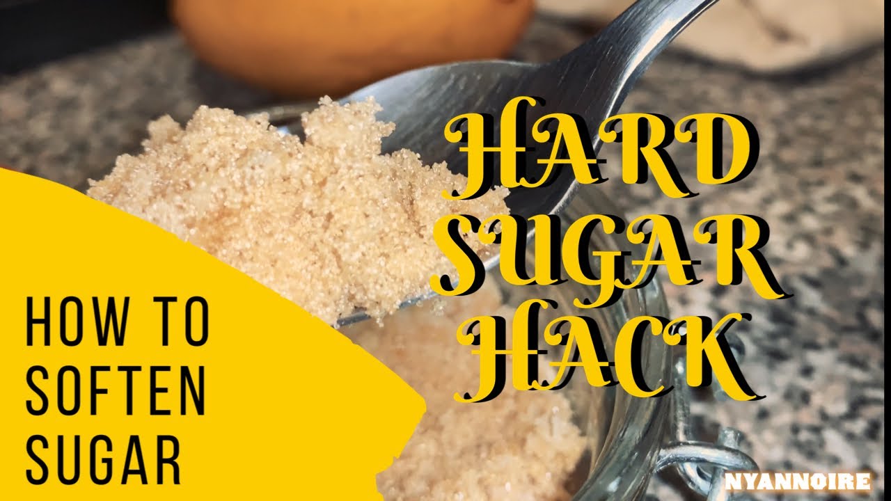 🍯Hard sugar hack: How to soften sugar with Nyannoire - YouTube