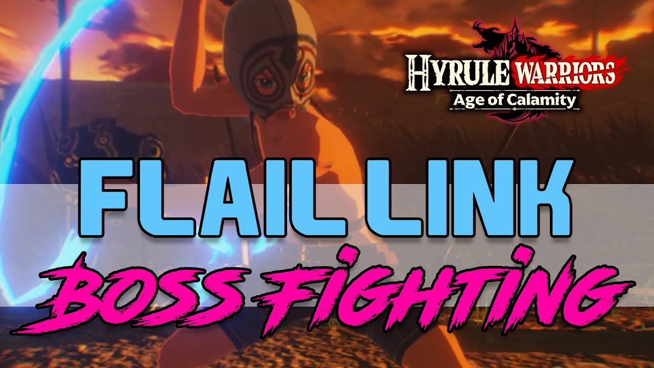 Boss Fighting with FLAIL LINK Age of Calamity DLC Wave 1 YouTube