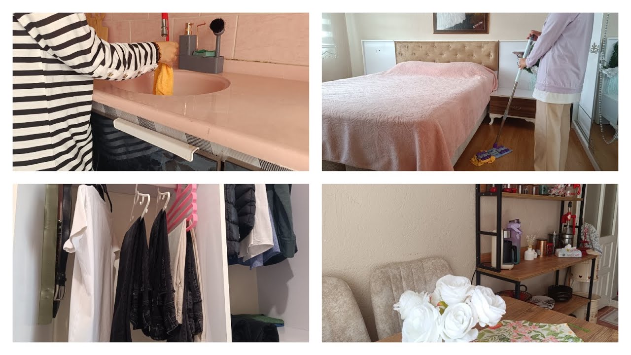 28/Zeytin ağacı 🍀 Sessiz vlog 🍀 Temizlik🍀 buzdolabını temizledim 🍀Dolap içlerini düzenledim 🍀