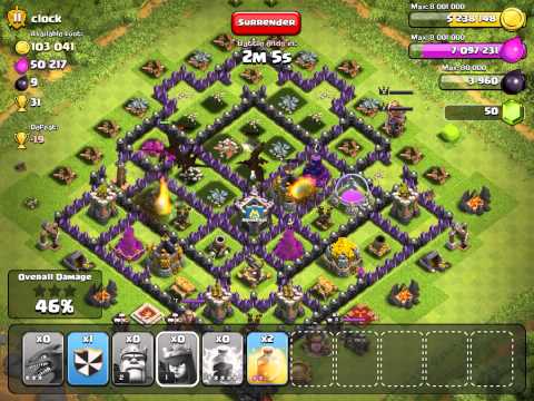 Clash of Clans  11 dragon FAIL ATTACK