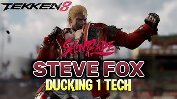 Steve Fox Tips & Tricks - Ducking 1 Tech - Tekken 8