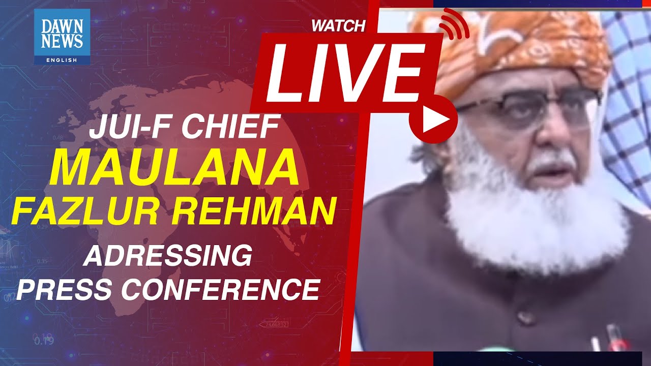 JUI-F Chief Says Elections In Pakistan Always Held Simultaneously | Dawn News English