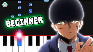 Mashle Season 2 ED - "Tokyo's Way!" - BEGINNER Piano Tutorial & Sheet Music