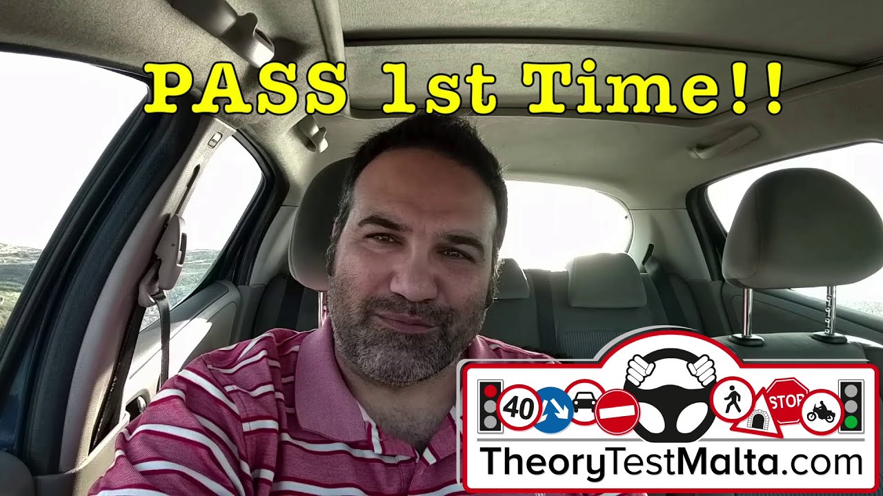 Driving Theory Test Malta. How to PASS 1st Time!👌😉 YouTube